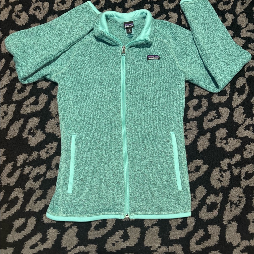Patagonia Teal Full-Zip Jacket